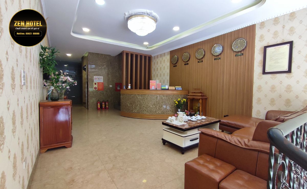 Cơ sở vật chất sang trọng - tiện nghi - Zen Hotel Khách sạn giá rẻ tại Vĩnh Phúc