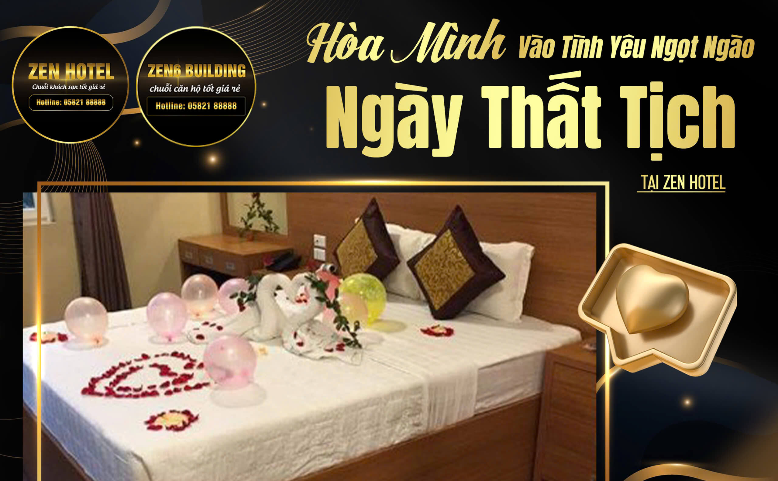 Ngày Thất Tịch tại Zen Hotel