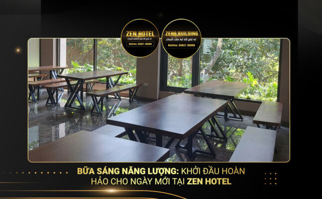 Bữa sáng năng lượng Khởi Đầu Hoàn Hảo Cho Ngày Mới Tại Zen Hotel